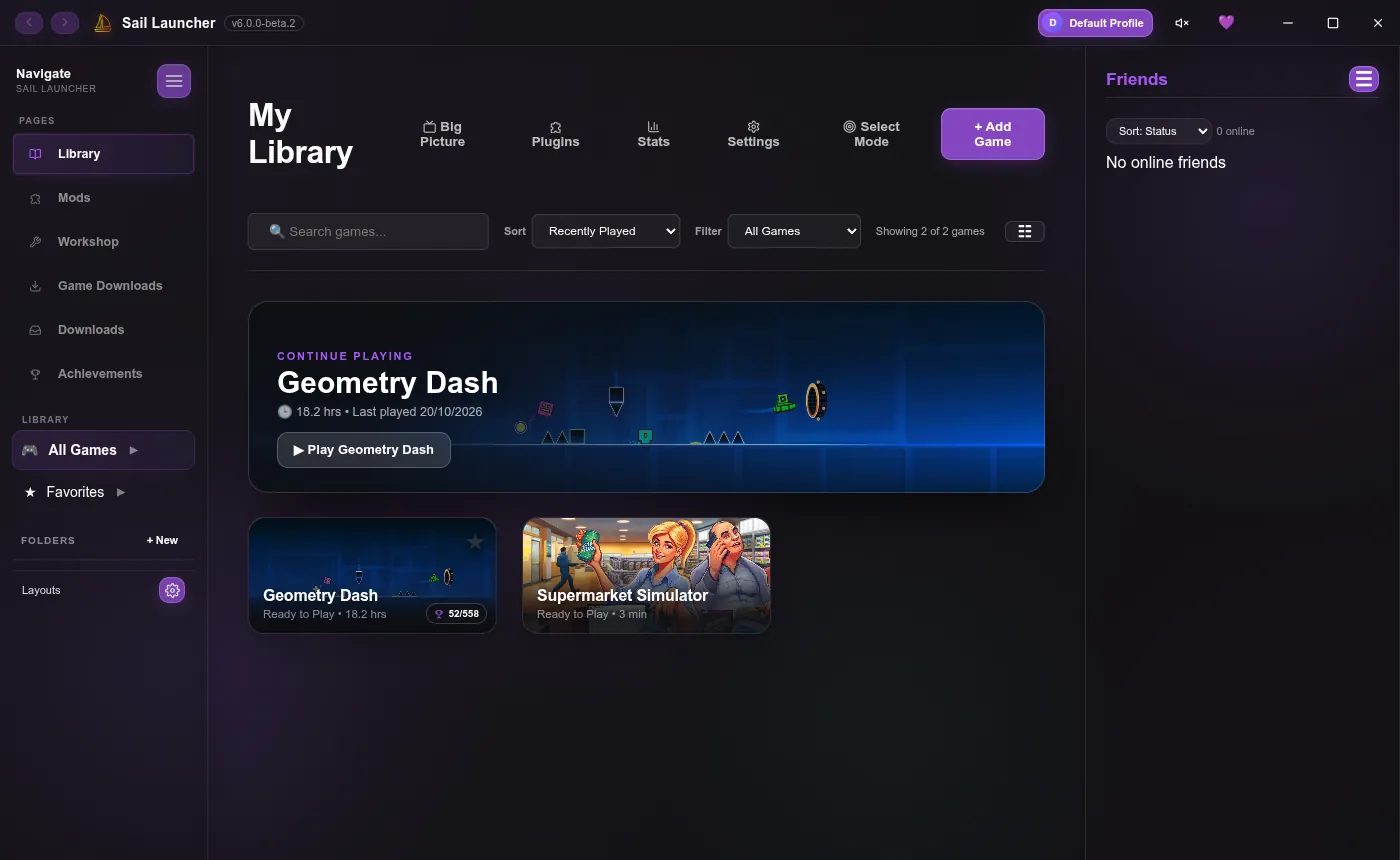 The Sail library